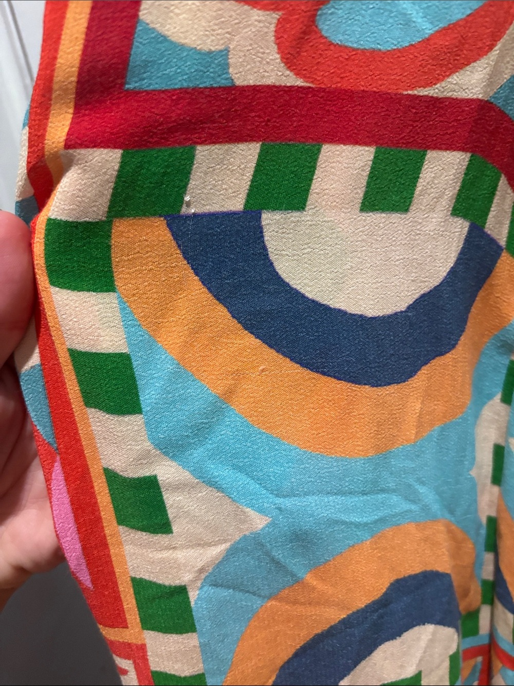 FARM RIO geometric tropical spaghetti strap jumpsuit size small - Picture 8 of 13